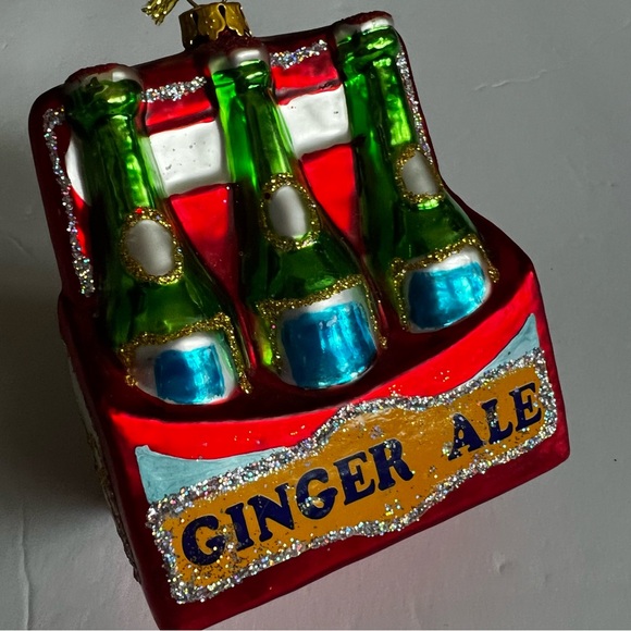 Old World Christmas Glass Ornament 6-Pack Ginger Beer New - Picture 9 of 11